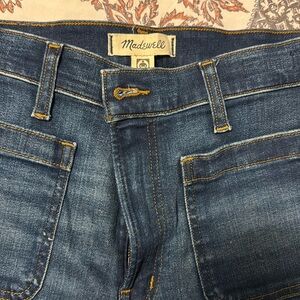 EUC Madewell Emmett wide leg jeans